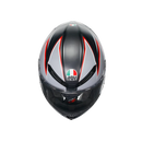 Каска AGV K-6 Flash Matt Black/Grey/Red - Avtozona