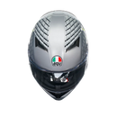 Каска AGV K3 E2206 - Fortify Grey/Black/Yellow Fluo - Avtozona