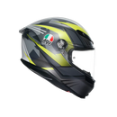 Каска AGV K6 S DOT(E2206) - EXCITE MATT CAMO/YELLOW FLUO - Avtozona