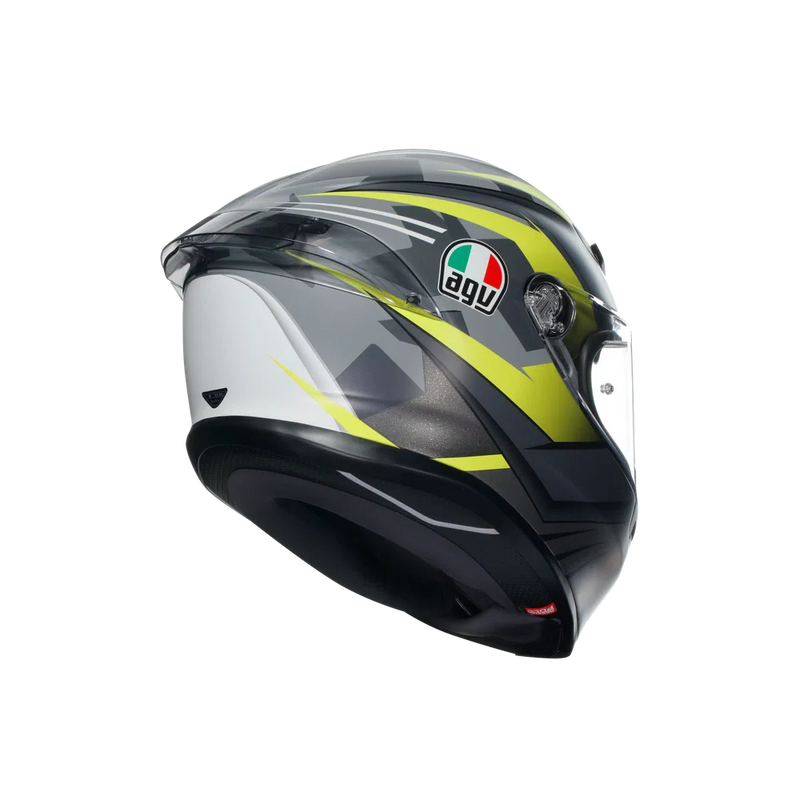 Каска AGV K6 S DOT(E2206) - EXCITE MATT CAMO/YELLOW FLUO - Avtozona