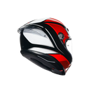Каска AGV K6 S DOT(E2206) - HYPHEN BLACK/RED/WHITE - Avtozona