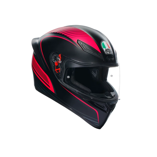 Каска K1 S DOT(E2206) - WARMUP BLACK/PINK - Avtozona