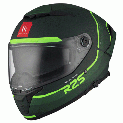 Каска MT THUNDER 4 SV R25 C6 MATT GREEN - Avtozona