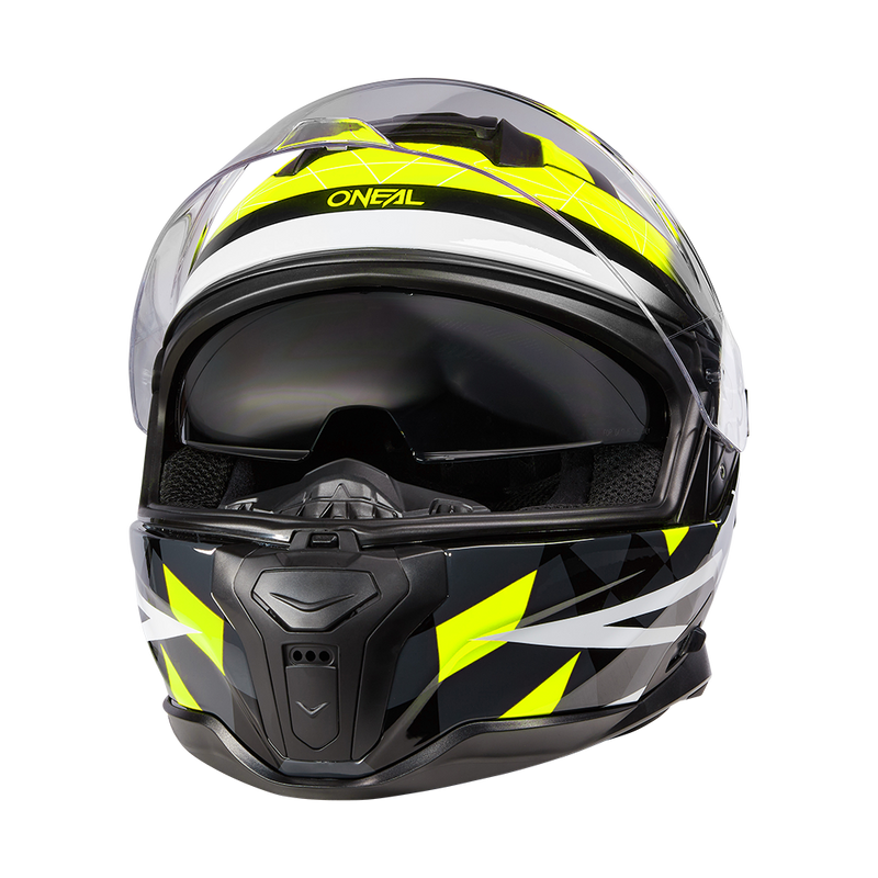 Каска O’NEAL CHALLENGER EXO BLACK/GRAY/NEON YELLOW V.24 - Avtozona