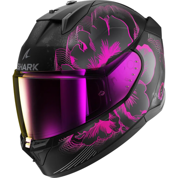 КАСКА SHARK D-SKWAL 3 LADY MAYFER MATT BLACK/PINK - Avtozona