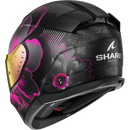 КАСКА SHARK D-SKWAL 3 LADY MAYFER MATT BLACK/PINK - Avtozona