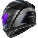 КАСКА SHARK D-SKWAL 3 SIZLER MATT BLACK/GREY/BLUE - Avtozona