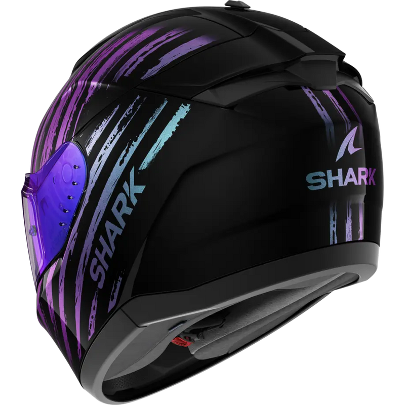 КАСКА SHARK RIDILL 2 ASSYA GLOSS BLACK/VIOLET - Avtozona