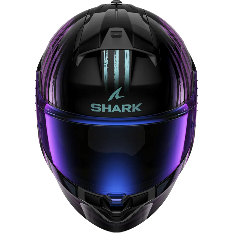 КАСКА SHARK RIDILL 2 ASSYA GLOSS BLACK/VIOLET - Avtozona