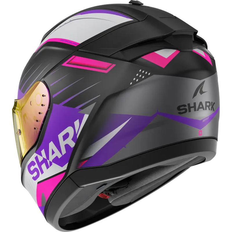 Каска SHARK RIDILL 2 BERSEK BLACK/WHITE/PINK - Avtozona