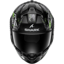 КАСКА SHARK RIDILL 2 GLOSS BLACK/GRAY/GREEN - Avtozona