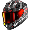 Каска SHARK SKWAL i3 HELLCAT BLACK/GREY/RED - Avtozona