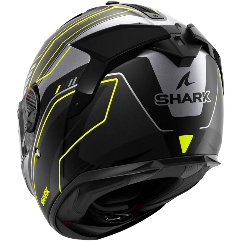 КАСКА SHARK SPARTAN GT PRO BLACK/GRAY/YELLOW FLUO MATT - Avtozona