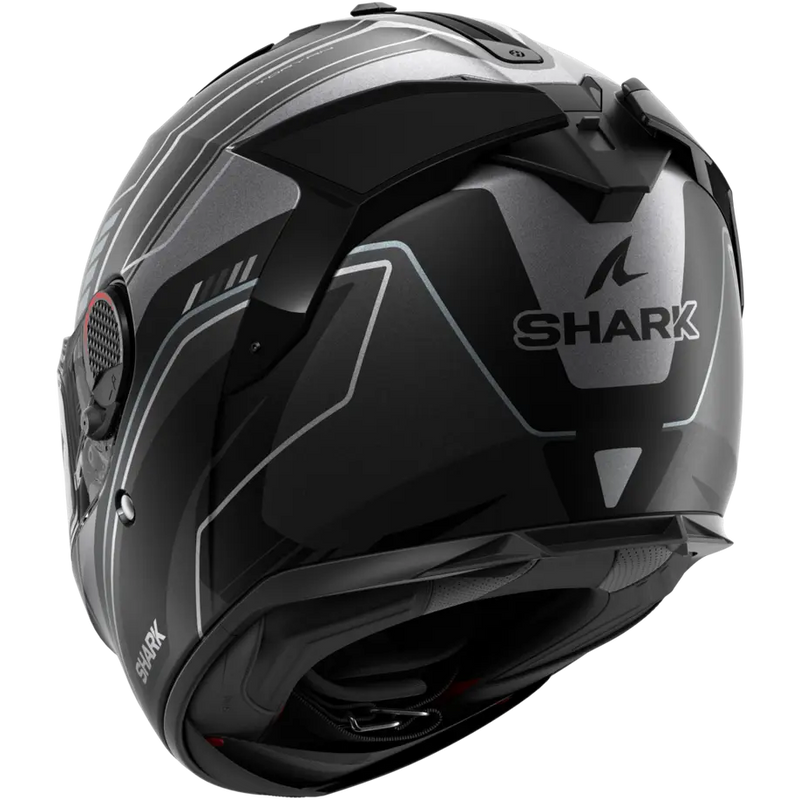 КАСКА SHARK SPARTAN GT PRO BLACK/SILVER MATT - Avtozona