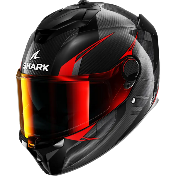 КАСКА SHARK SPARTAN GT PRO CARBON BLACK/RED - Avtozona