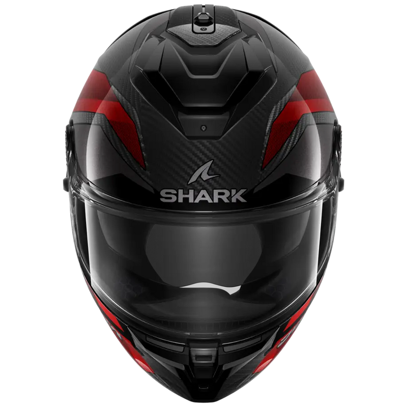 КАСКА SHARK SPARTAN GT PRO CARBON RITMO BLACK/RED GLOSS - Avtozona