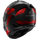 КАСКА SHARK SPARTAN GT PRO CARBON RITMO BLACK/RED GLOSS - Avtozona