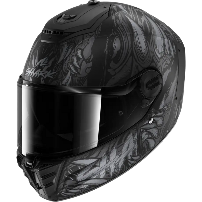 КАСКА SHARK SPARTAN RS MATT BLACK/GREY - Avtozona