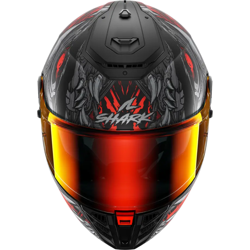 КАСКА SHARK SPARTAN RS MATT BLACK/RED - Avtozona