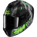 КАСКА SHARK SPARTAN RS SHAYTAN BLACK/GREEN - Avtozona