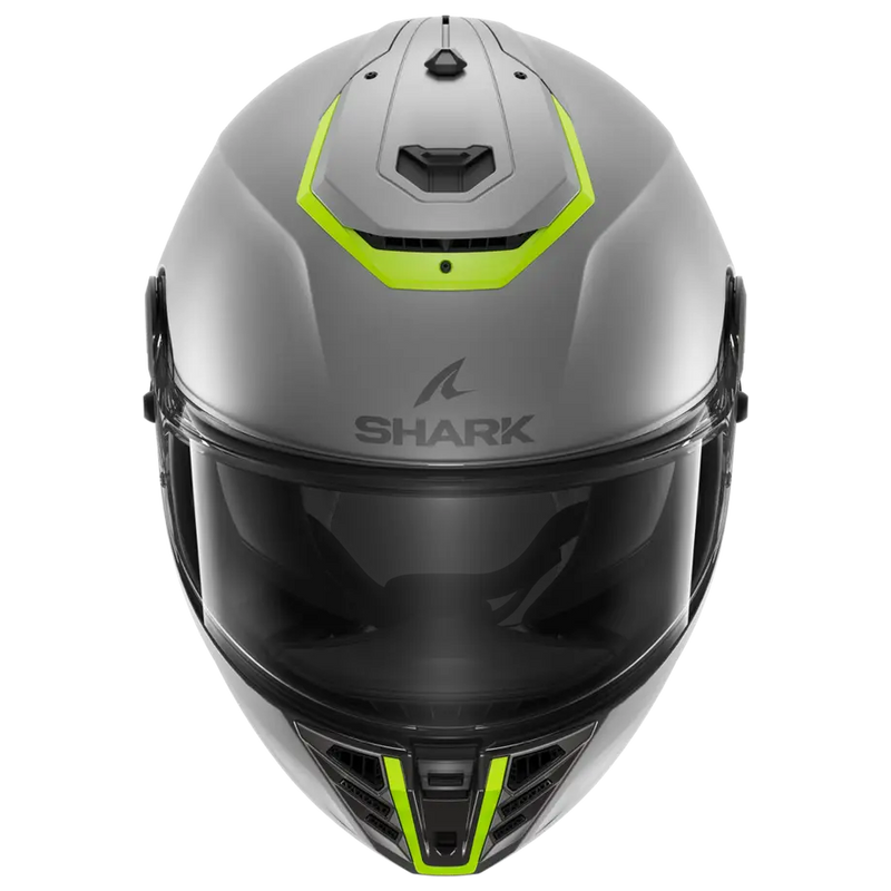 КАСКА SHARK SPARTAN RS SILVER/YELLOW FLUO MATT - Avtozona