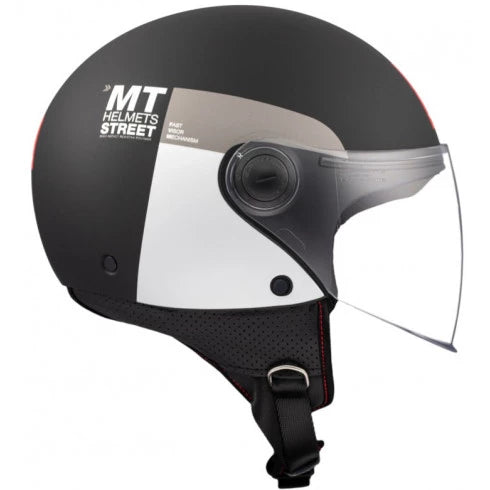 КАСКА ЗА СКУТЕР MT STREET S INBOARD D2 MATT - Avtozona