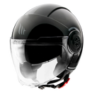 КАСКА ЗА СКУТЕР MT VIALE SOLID GLOSS BLACK - Avtozona