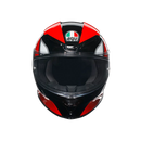 Каска AGV K6 S DOT(E2206) - HYPHEN BLACK/RED/WHITE - Avtozona