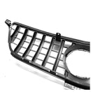 Хромирана Предна Решетка За Mercedes Benz Мерцедес M-КЛАСА W166 ML300 ML320 ML350 ML400 ML450 2012-2015 - Avtozona