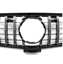 Хромирана Предна Решетка За Mercedes Benz Мерцедес M-КЛАСА W166 ML300 ML320 ML350 ML400 ML450 2012-2015 - Avtozona