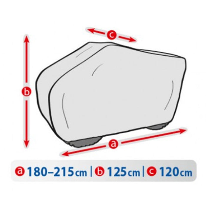 Husă pentru ATV Kegel Basic L BOX seria QUAD - Gri