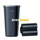 Компктен контейнер за автомобил Baseus пликове за боклук 3 ролки/90 черен - Avtozona