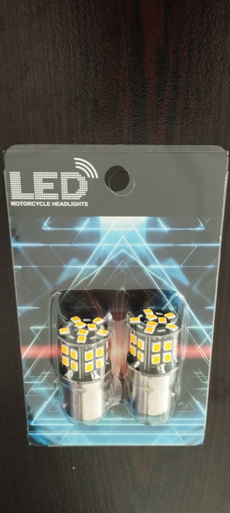 Комплект 2бр. LED Лед Крушки 30 SMD BA15S 1156 (PY21W) 12V оранжева светлина canbus срещуположни пинове (180°) - Avtozona