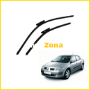 Комплект 2бр Предни чистачки за Renault Megane 2 - Avtozona