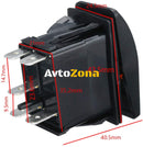 Комплект Кабели С Бутон За Вграждане Окабеляване За Лед Led Барове Халогени Фарове 3.5 м - Avtozona