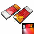 Комплект LED ЛЕД Диодни Стопове Стоп Задни светлини с 4 Функции 12V 31,5 cm x 13,5 cm