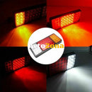 Комплект LED ЛЕД Диодни Стопове Стоп Задни светлини с 4 Функции 12V 31,5 cm x 13,5 cm