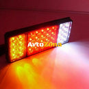 Комплект LED ЛЕД Диодни Стопове Стоп Задни светлини с 4 Функции 12V 31,5 cm x 13,5 cm