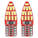 Комплект от 2бр. LED Лед Диодни Крушки За Габарит Т10 W5W Canbus 3014 24SMD 12V Бяла Светлина - Avtozona