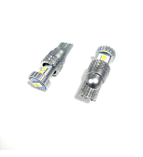 Комплект от 2 броя LED ЛЕД Крушки 6 SMD T10 W5W 12V Бяла Светлина Бели 6000К Photon EXCLUSIVE серия - Avtozona