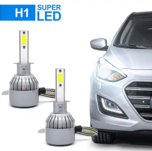 Комплект от 2 LED крушки H1 – 36W 7600lm 12/24V 6000K - Avtozona