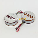 Комплект от 2бр Светодиодни LED Лед Габарити Обеци 24V бяло-червено DF - Avtozona