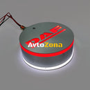 Комплект от 2бр Светодиодни LED Лед Габарити Обеци 24V бяло-червено DF - Avtozona