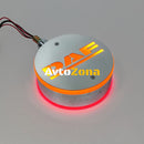 Комплект от 2бр Светодиодни LED Лед Габарити Обеци 24V оранжево-червено DF - Avtozona