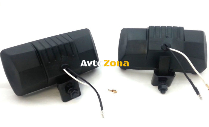 Комплект универсални халогенни светлини - фарове за мъгла - 145mm x 75mm - 12V - Avtozona