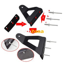 Комплект Универсални Стойки За Led Лед Диоден Бар Крепежни Скоби За Монтаж на Предното Стъкло Захващане под Вратата - Avtozona