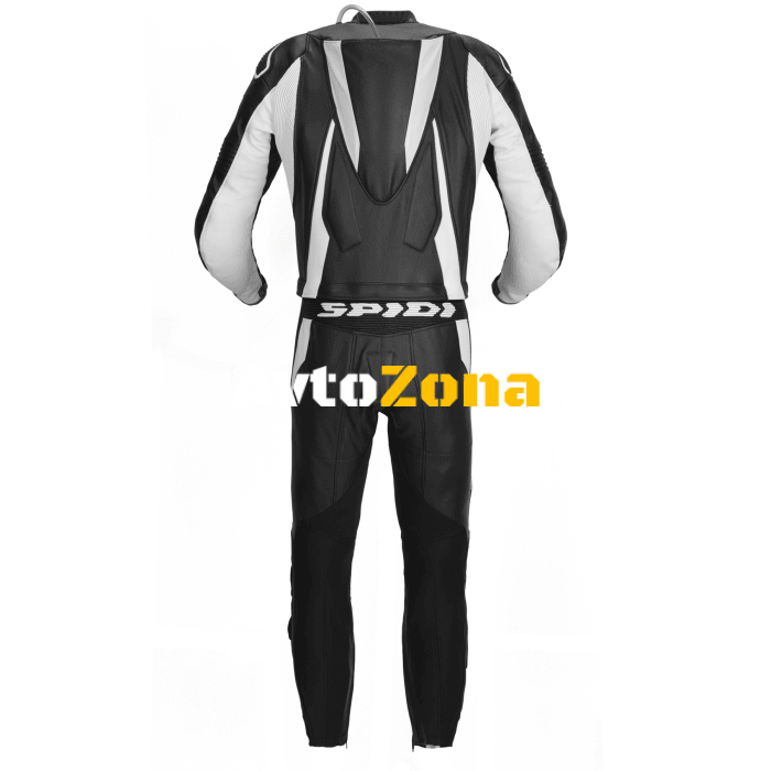 Кожен екип от две части SPIDI SPORT WARRIOR TOUR BLACK/WHITE - Avtozona