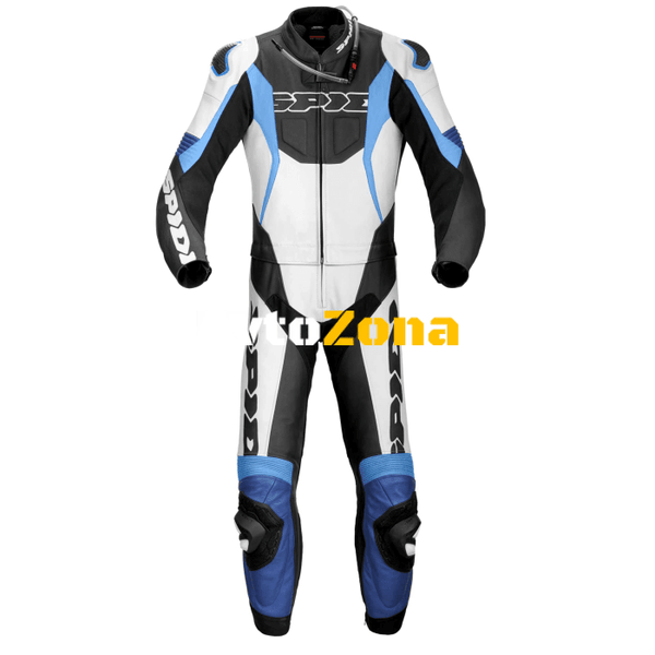 Кожен екип от две части SPIDI SPORT WARRIOR TOUR WHITE/BLUE - Avtozona