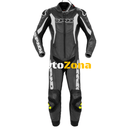 Кожен екип с гърбица SPIDI SPORT WARRIOR PERFORATED PRO BLACK/WHITE - Avtozona