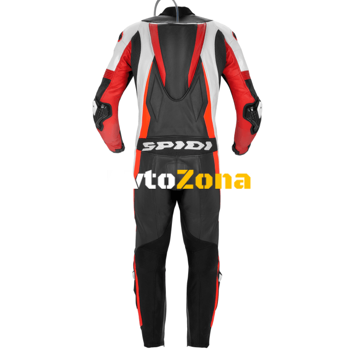 Кожен екип SPIDI SPORT WARRIOR PERFORATED PRO BLACK/RED - Avtozona